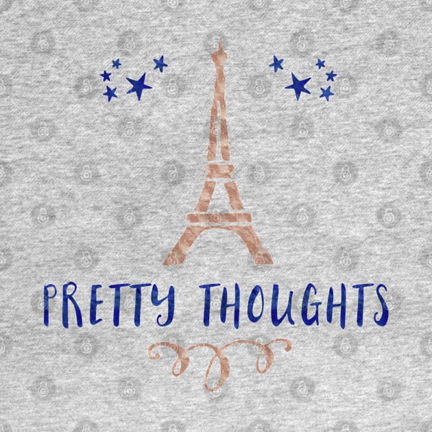 Pretty Thoughts (Journal) - Paris by StarsHollowMercantile